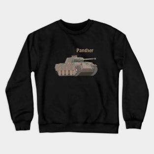 Panther German WW2 Battle Tank Crewneck Sweatshirt